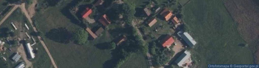 Zdjęcie satelitarne Łaźne