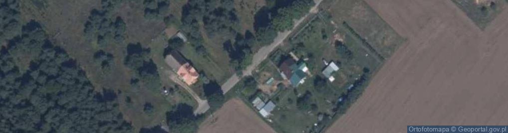 Zdjęcie satelitarne Łebień (powiat słupski)