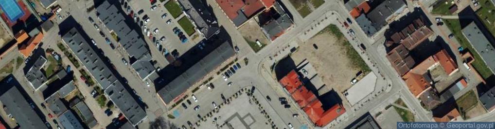 Zdjęcie satelitarne Lębork