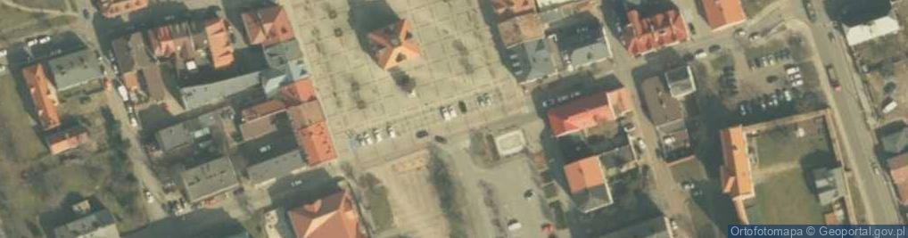 Zdjęcie satelitarne Łęczyca