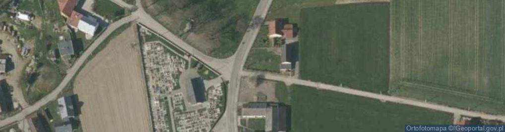Zdjęcie satelitarne Łęg (powiat raciborski)