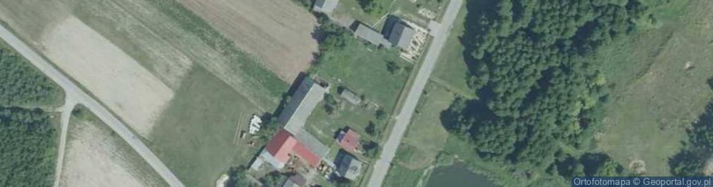 Zdjęcie satelitarne Leśnica (województwo świętokrzyskie)