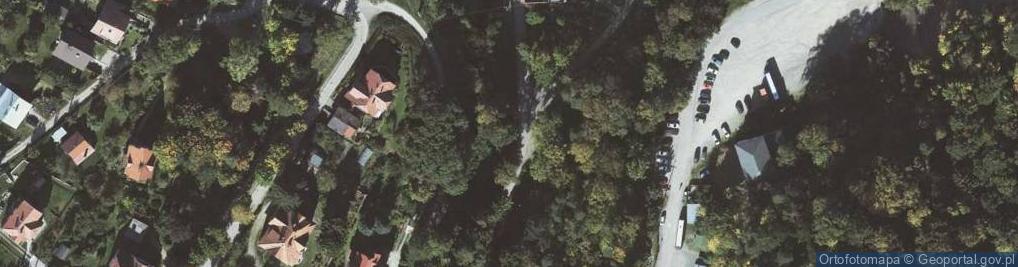 Zdjęcie satelitarne Leśny Park Przygody Skalisko