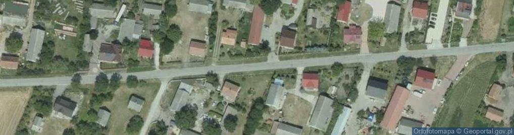 Zdjęcie satelitarne Leszcze (województwo świętokrzyskie)