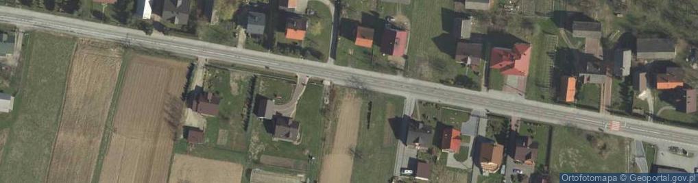 Zdjęcie satelitarne Leszczyna (województwo małopolskie)