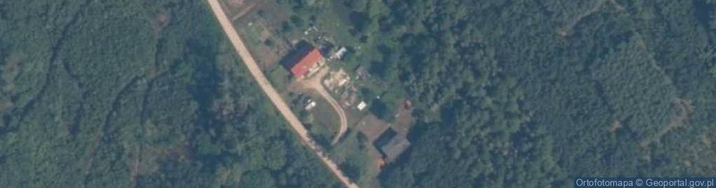 Zdjęcie satelitarne Łętówko