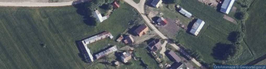 Zdjęcie satelitarne Lewonie (gmina Mońki)