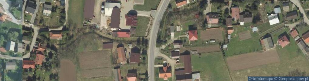 Zdjęcie satelitarne Łężkowice