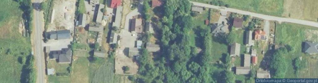 Zdjęcie satelitarne Lipiny (powiat włoszczowski)