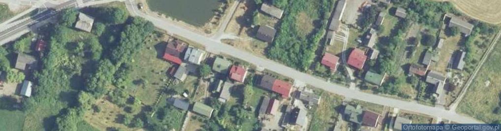 Zdjęcie satelitarne Lipnik (powiat pińczowski)