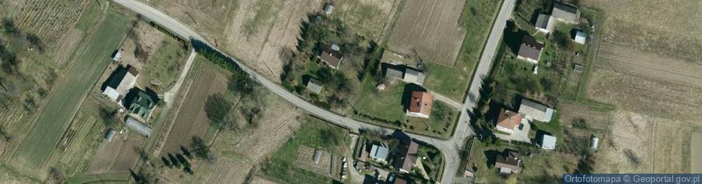 Zdjęcie satelitarne Lisów (województwo podkarpackie)