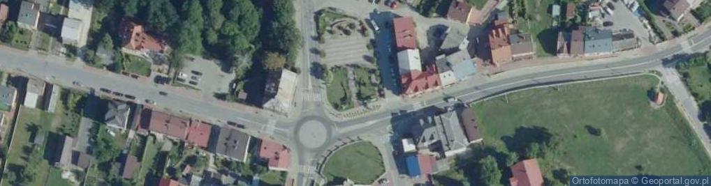 Zdjęcie satelitarne Łopuszno