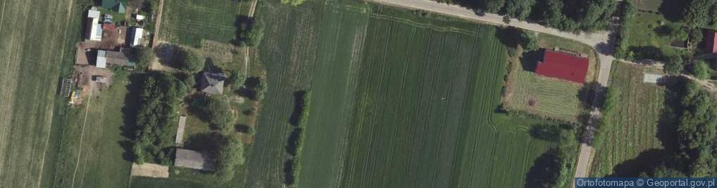 Zdjęcie satelitarne Łosień (województwo lubelskie)