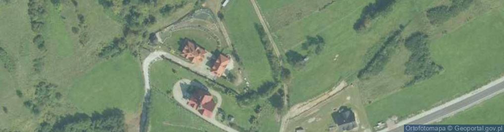Zdjęcie satelitarne Łostówka