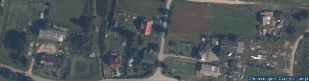Zdjęcie satelitarne Lotyń (województwo pomorskie)