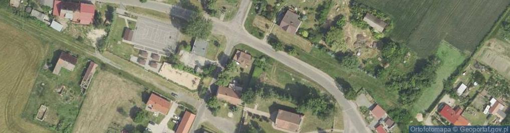 Zdjęcie satelitarne Lubień (województwo lubuskie)