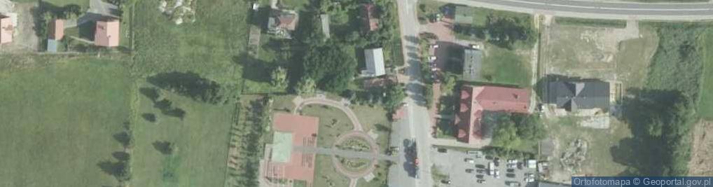 Zdjęcie satelitarne Łubnice (województwo świętokrzyskie)
