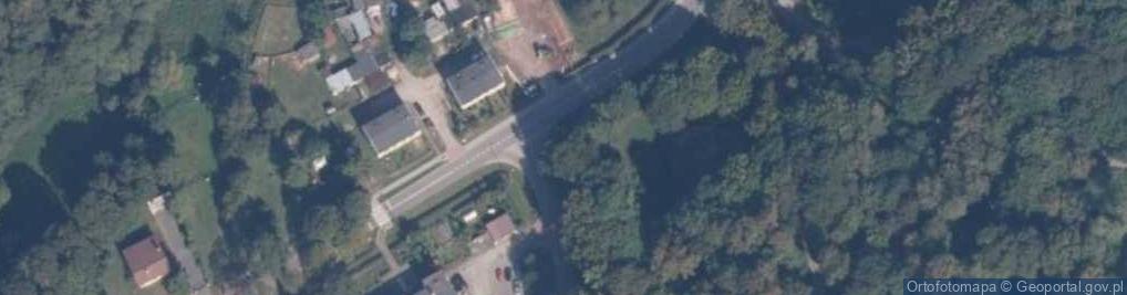Zdjęcie satelitarne Łubno (województwo pomorskie)