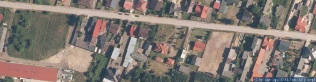 Zdjęcie satelitarne Lubochnia-Górki