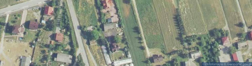 Zdjęcie satelitarne Ludwinów (gmina Jędrzejów)