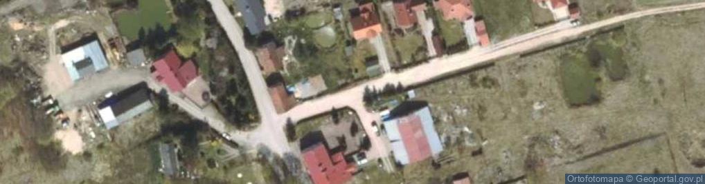 Zdjęcie satelitarne Ługwałd