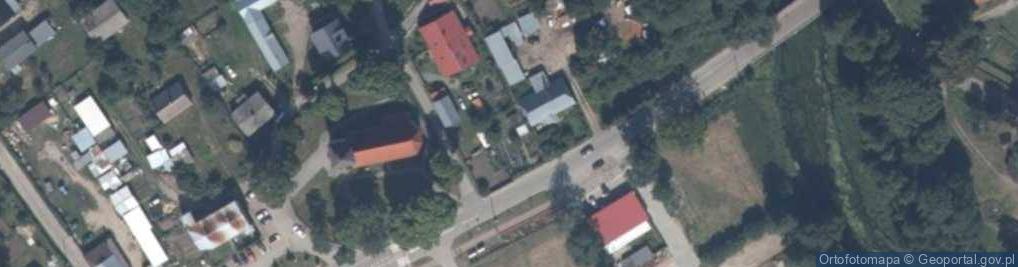 Zdjęcie satelitarne Łupawa (województwo pomorskie)