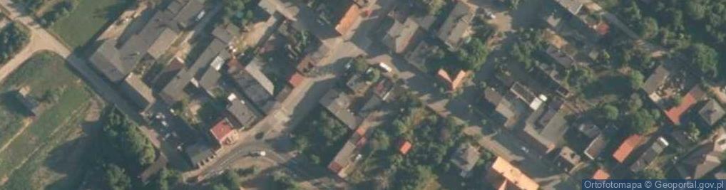 Zdjęcie satelitarne Lutomiersk