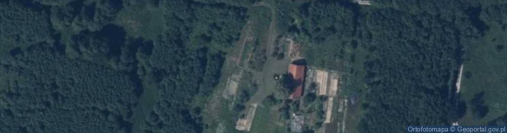 Zdjęcie satelitarne Majewo-Kolonia