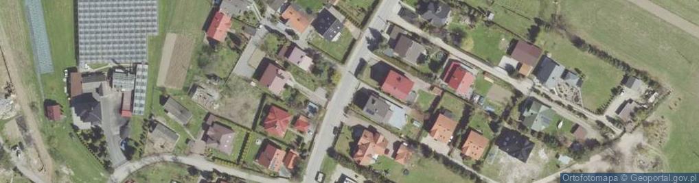 Zdjęcie satelitarne Mała Wieś (powiat nowosądecki)