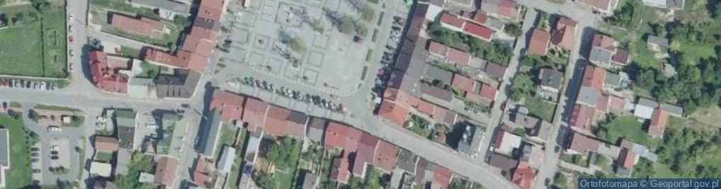 Zdjęcie satelitarne Małogoszcz