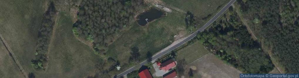Zdjęcie satelitarne Mały Bór (województwo lubuskie)