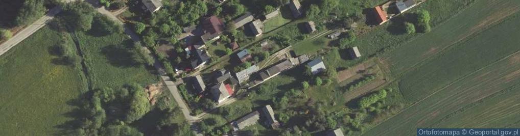 Zdjęcie satelitarne Mętów