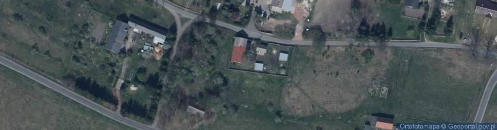 Zdjęcie satelitarne Mielno (powiat krośnieński)