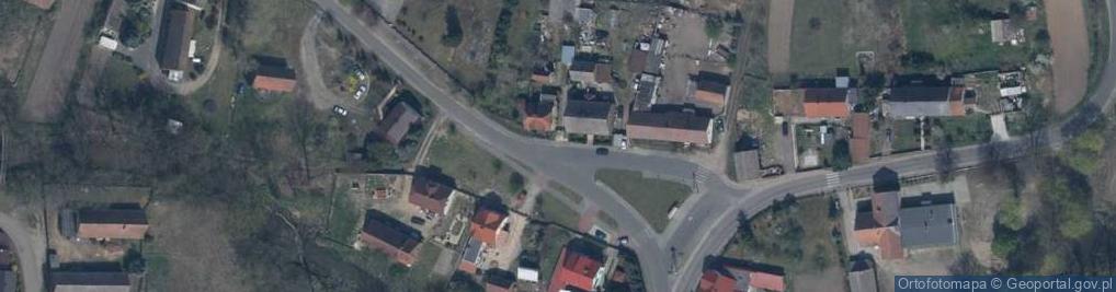 Zdjęcie satelitarne Mierków