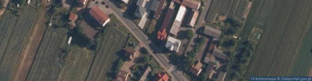 Zdjęcie satelitarne Mierzyce