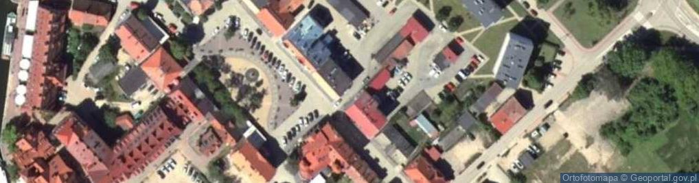 Zdjęcie satelitarne Mikołajki