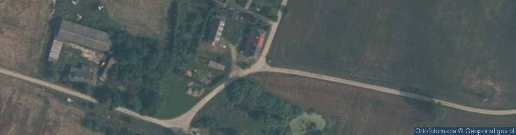 Zdjęcie satelitarne Milonki (województwo pomorskie)