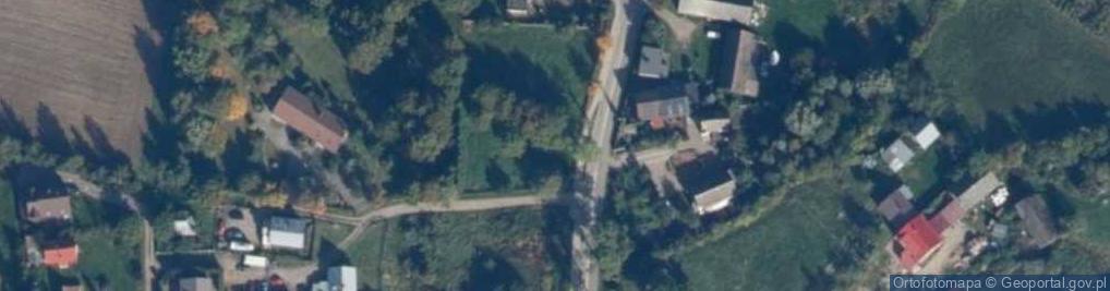 Zdjęcie satelitarne Milwińska Huta