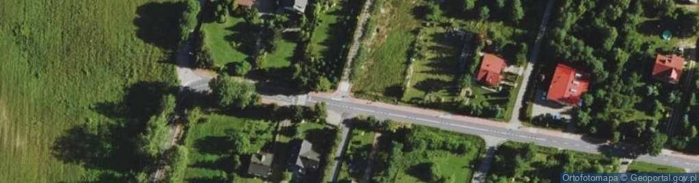 Zdjęcie satelitarne Młochów
