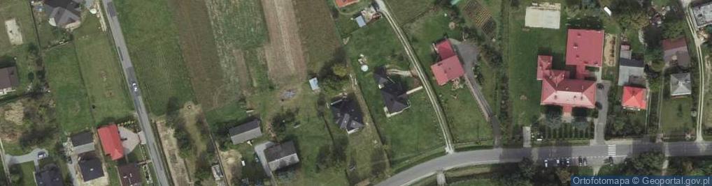 Zdjęcie satelitarne Mogielnica (województwo podkarpackie)