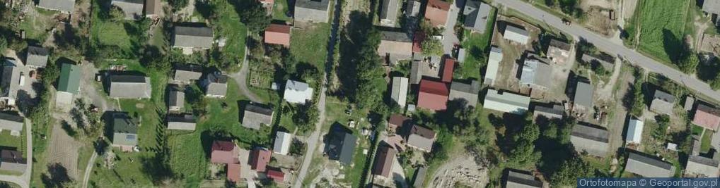 Zdjęcie satelitarne Mokre (powiat dębicki)