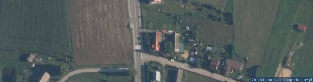 Zdjęcie satelitarne Mokre (powiat słupski)