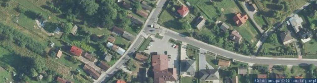 Zdjęcie satelitarne Mokrzyska