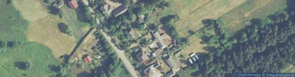 Zdjęcie satelitarne Mostki (powiat staszowski)