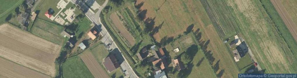 Zdjęcie satelitarne Mostki (województwo małopolskie)
