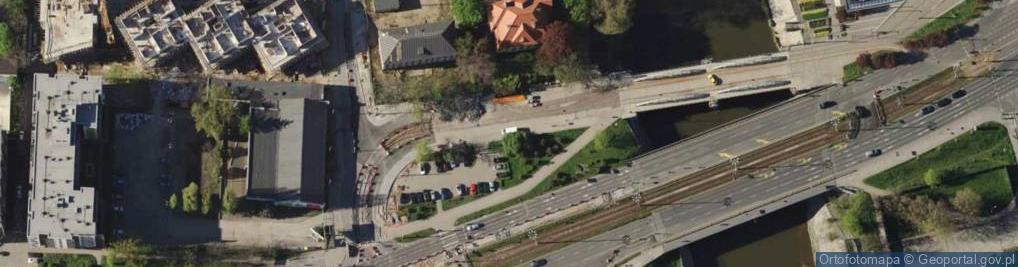 Zdjęcie satelitarne Mosty Mieszczańskie