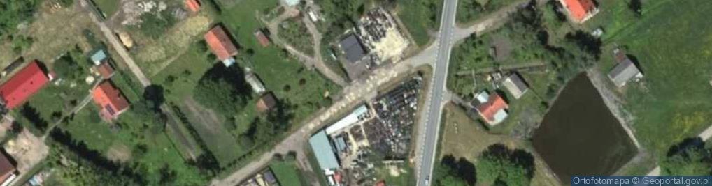 Zdjęcie satelitarne Muławki