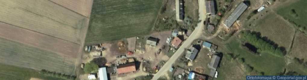 Zdjęcie satelitarne Murawki (powiat iławski)