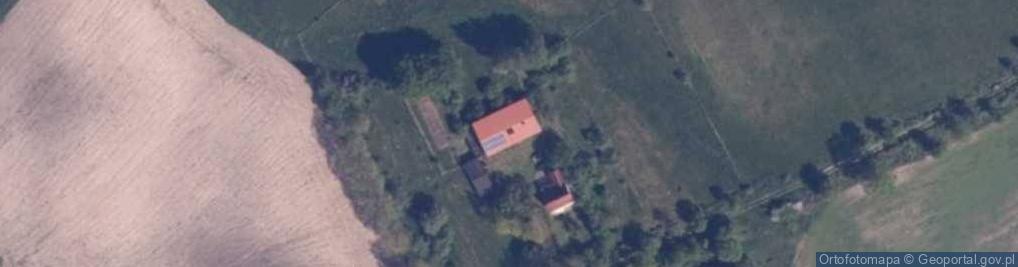 Zdjęcie satelitarne Myślęcin (województwo zachodniopomorskie)