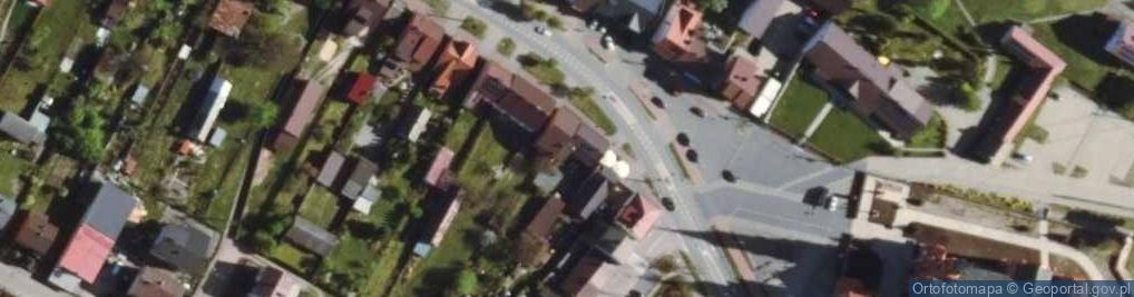 Zdjęcie satelitarne Myszyniec